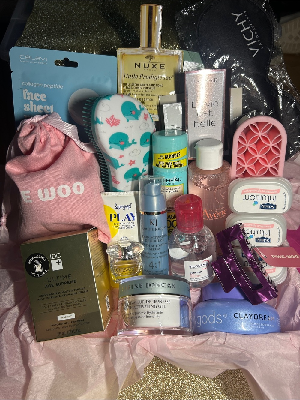 Women’s Beauty & Tools Gift Set – Pink Accessories Collection